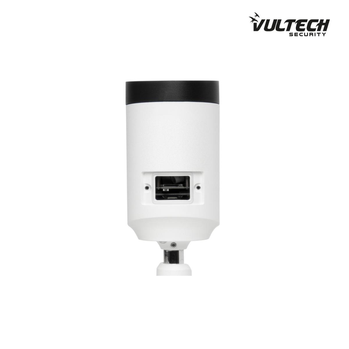 Telecamera Bullet IP Vultech VS-IPC1580B2MZWD-PS 1/2,8'' 8MP H.265+ POE 2,7-13,5mm Varifocal. Motor. 4Pcs Led IR ARRAY 70M WDR P2P SMART SD CARD WDR MICROFONO ALARM SERIE PRO SENSE