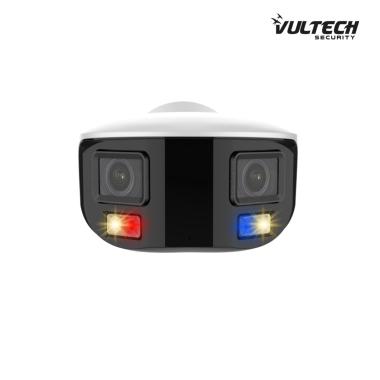Telecamera Bullet IP SHOWCOLOR ANTI DET. Vultech VS-IPC1580B5FGWDAD-PS 2 X 1/1,18'' - 8 Mpx H.265 POE WDR 4mm Led Luce Calda 40M P2P SMART MICROFONO SIRENA SD CARD ALARM SERIE PRO