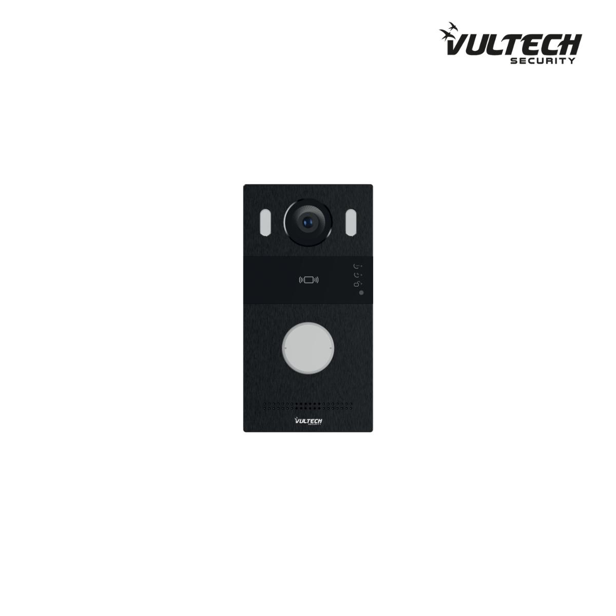 Kit Villa VS-KW-2IP1S 2 fili by ip con postazione da esterno 1 tasto + Postazione interna 7 Pollici Linux + alimentatore 24V Meanweall