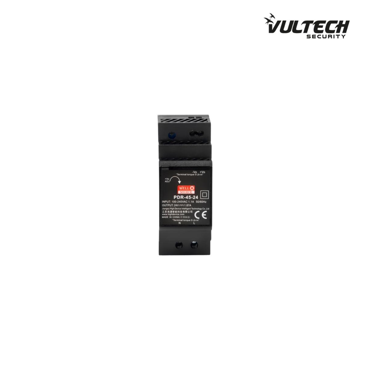 Alimentatore in Din 24V 1,85A per kit villa