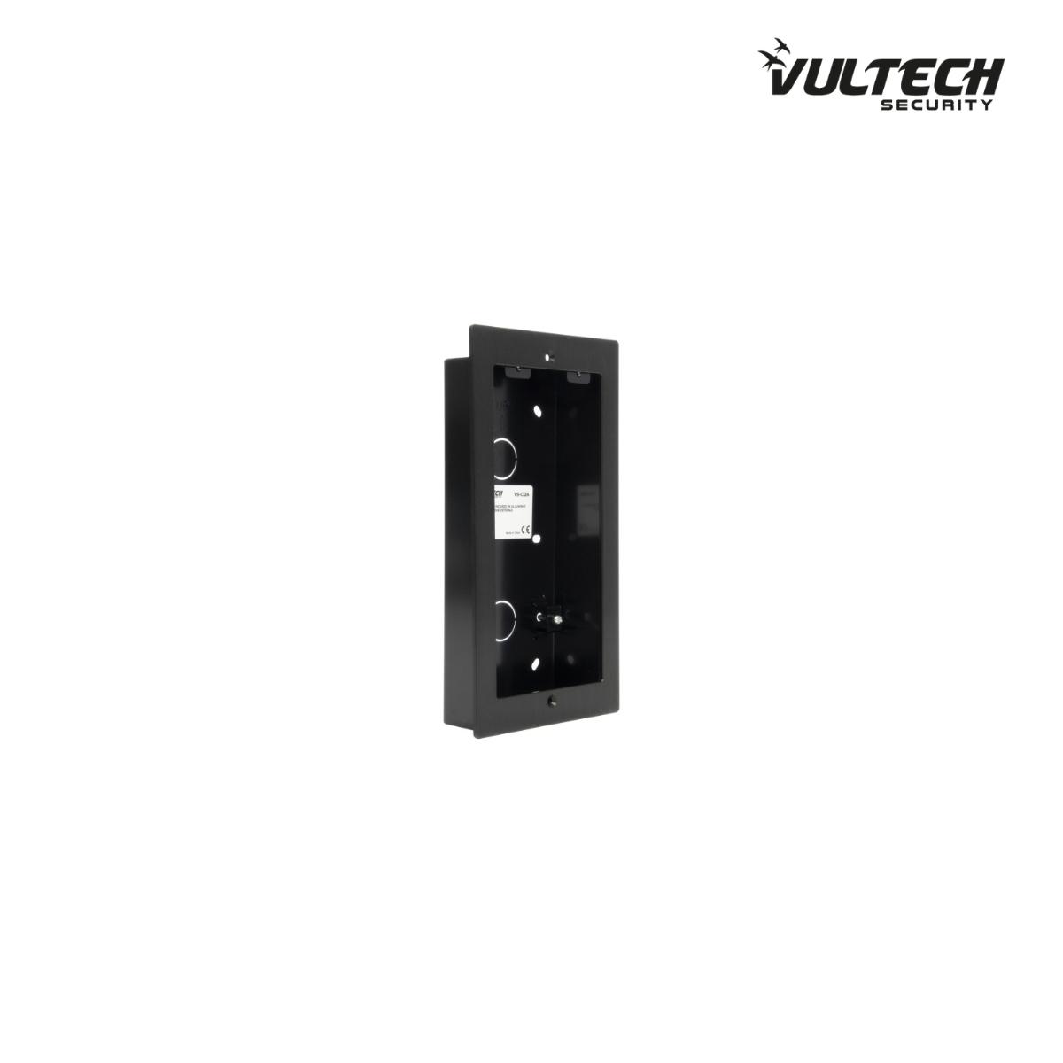 Cassetta ad incasso Vultech Security VS-CI2A in alluminio per postazione esterna PE110
