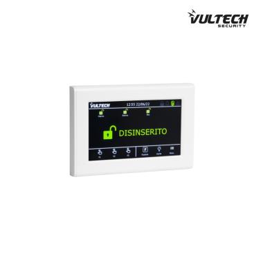 Tastiera Touch Screen con Display LCD 4.3" 480X272 px Impera MB-TAST01T RFID int. 2 Ing. 1 usc. OC