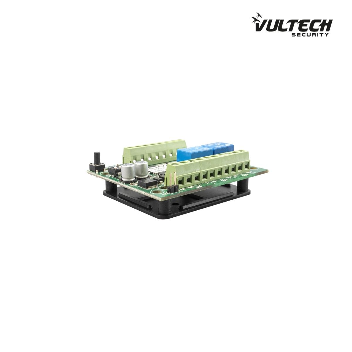 Modulo di Espansione Filare VulTech MB-ES8OUT 8 uscite (2 Relè + 6 OC) BUS 485