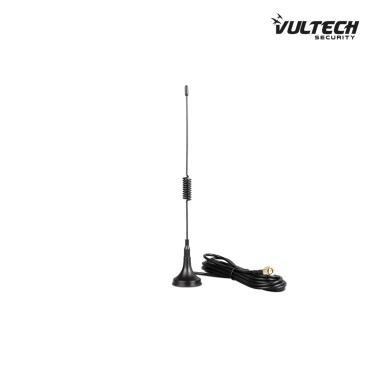 Antenna GSM VulTech ANT-MAG Magnetica per Ricezione Segnale Con Cavo 2MT