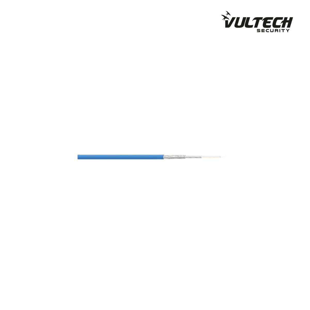 Cavo Coassiale RG59 Mini Vultech SC10101HD-100 75 Ohm CU 100MT LSHZ Spessore 3,3mm CPR PASS