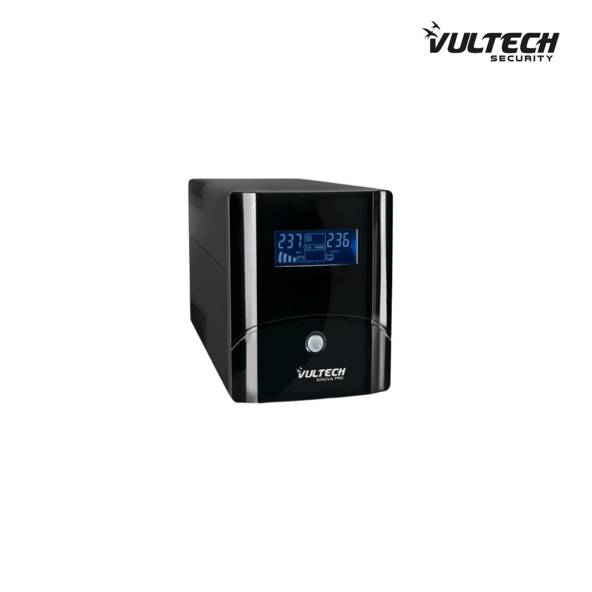 UPS 2000VA Gruppo Di Continuità Vultech UPS2000VA-PRO Line Interactive Con LCD