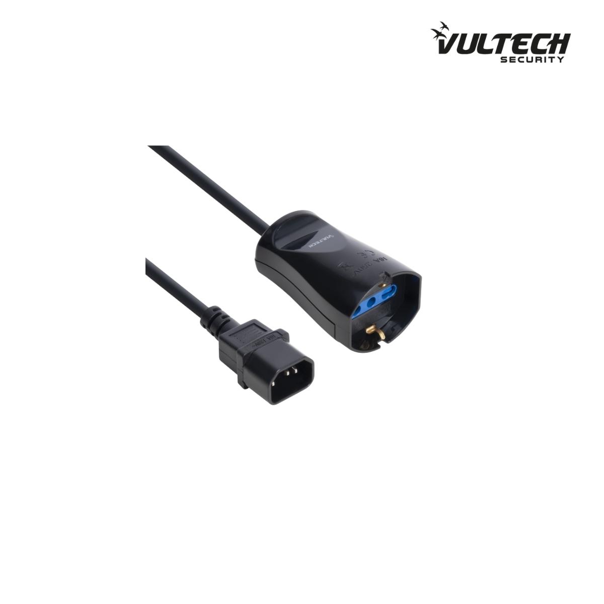 Cavo adattatore di alimentazione IEC14 Mascio a presa Bipasso/Schuko - MU-UPS02