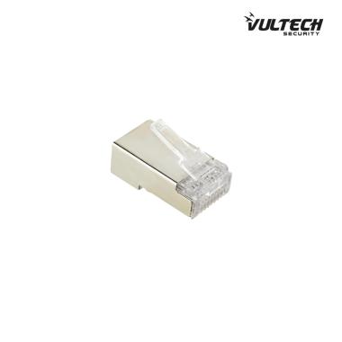 Connettori Schermati RJ45 FTP Vultech 50 Pz. 8P8C (SN21404)