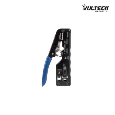 Crimpatrice Vultech CRI-TP1 adatatta a connettori passanti Con Spella Fili