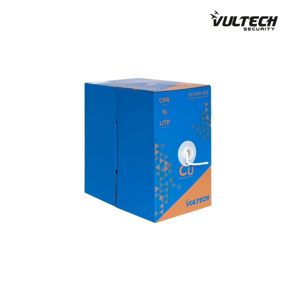 Matassa Lan Vultech 305Mt Cat. 5E UTP LSZH 24AWG CU CPR PASS ECA  SC14501-305