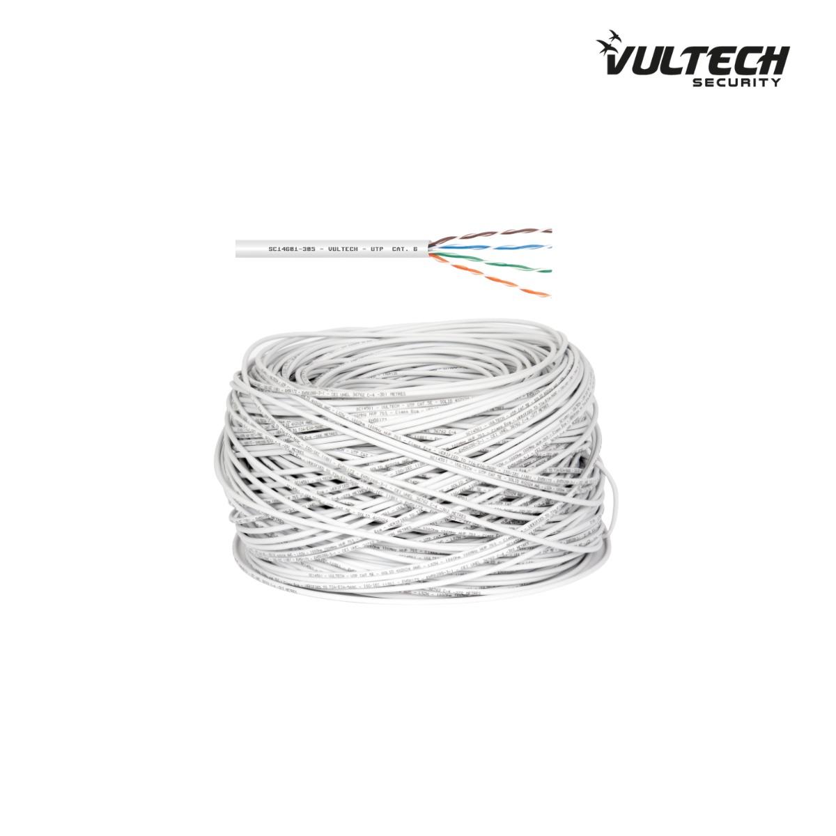Matassa Lan Vultech 305Mt Cat. 6 UTP LSZH 24AWG CU CPR PASS ECA  SC14601-305