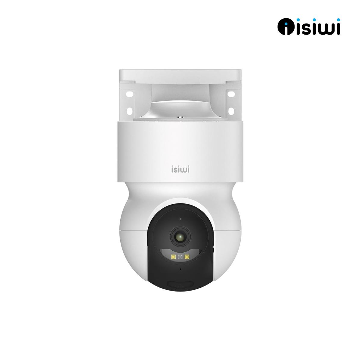 Telecamera alimentata Isiwi REDI ON 2K PT per esterno IR LED e  SHOWCOLOR  Audio Bidirezionale Sd Card IP65 Stand Alone ISW-PT3MP