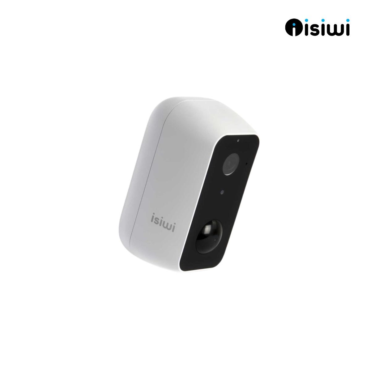 Telecamera a batteria Isiwi Wireless FRI+ 5Mpx Bullet fissa per esterno IR LED e  Showcolor Audio Bidirezionale Sd Card IP65 Stand Alone batteria interna da 10,000 mAh - ISW-BBT5M