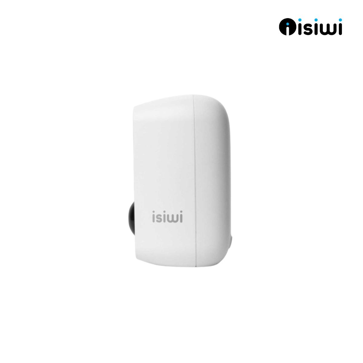 Telecamera a batteria Isiwi Wireless FRI+ 5Mpx Bullet fissa per esterno IR LED e  Showcolor Audio Bidirezionale Sd Card IP65 Stand Alone batteria interna da 10,000 mAh - ISW-BBT5M