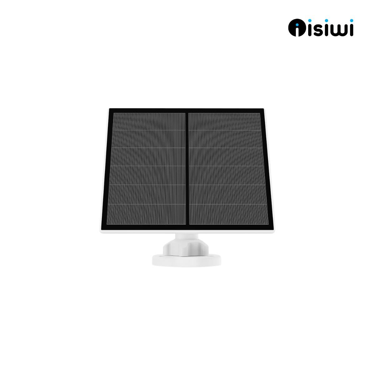 Pannello Solare Isiwi SOLAR3  ISW-PLS3  per alimentazione telecamera  con attacco Type-C