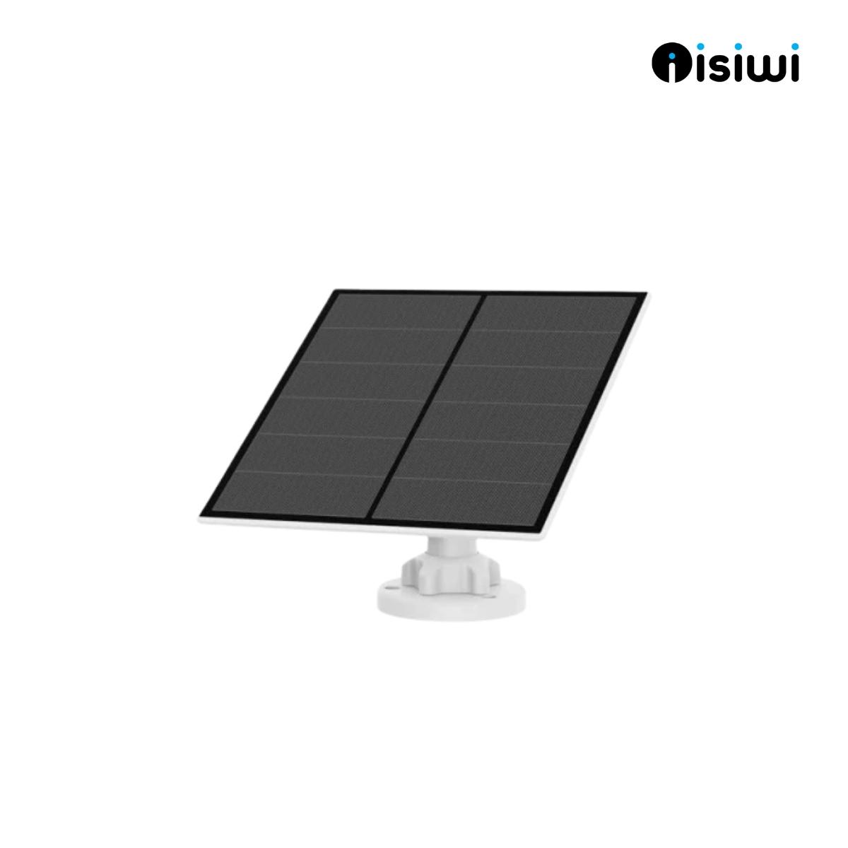 Pannello Solare Isiwi SOLAR3  ISW-PLS3  per alimentazione telecamera  con attacco Type-C