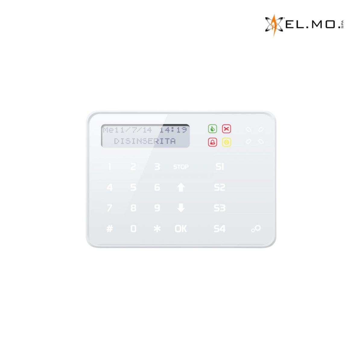 Tastiera ANIMA di colore bianco