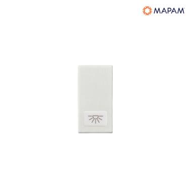 Cover pulsante luce gem bianco