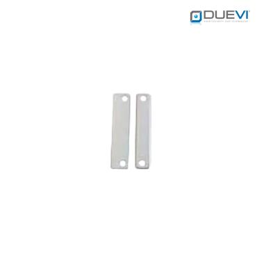 Conf10 pz contatto magnetico filo bianco