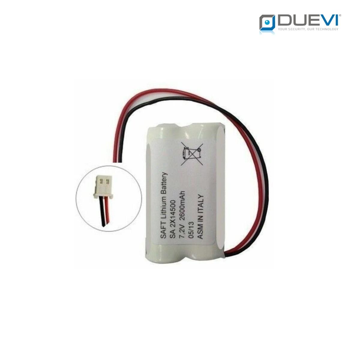 Pacco batteria 7,2v 13ah litio