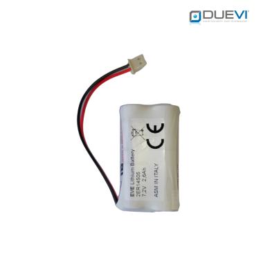 Pacco batteria 7,2v 2,6ah litio