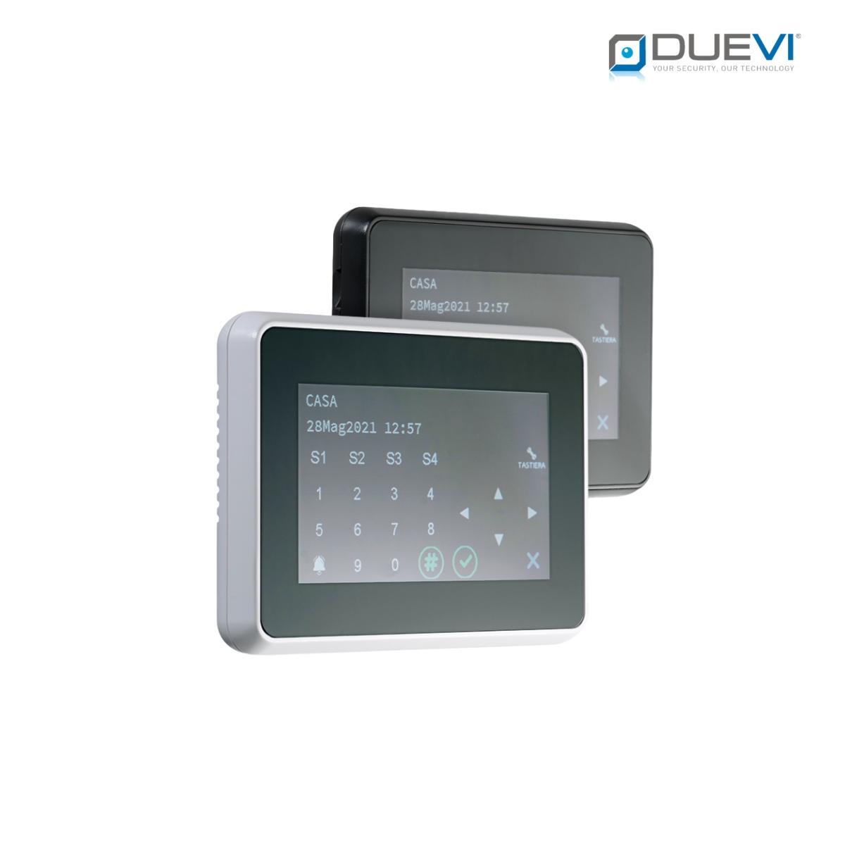 Tastiera touch screen su bus RS485