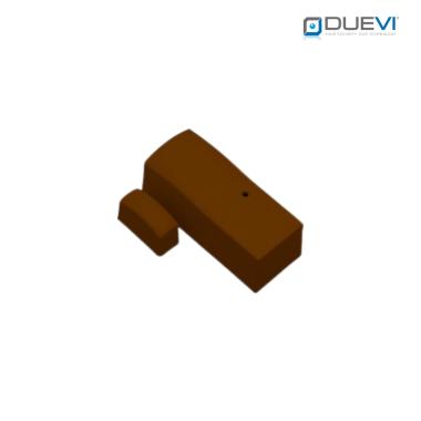 Contatto radio compatto marrone